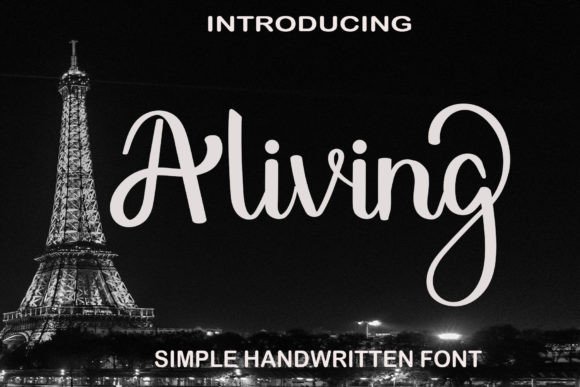 Aliving Font: A Handwritten Script for Stronger Brand Communication