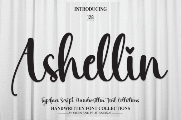 Ashellin: A Stylish Script Font for Marketers