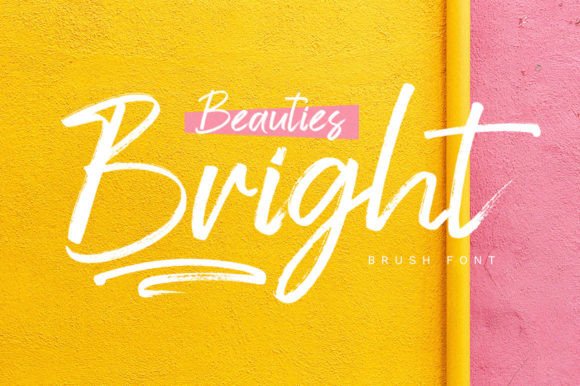 Beauties Bright Font for Creative Projects