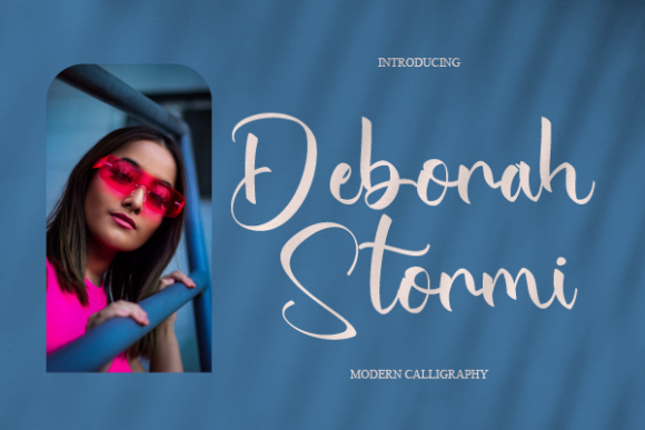 Deborah Stormi: Elegant Script Font