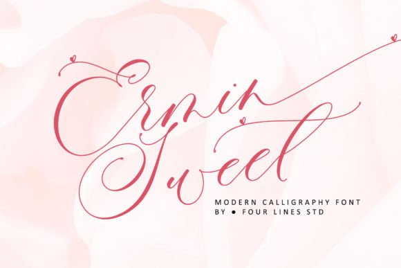 Ermin Sweet: A Delicate Script Font