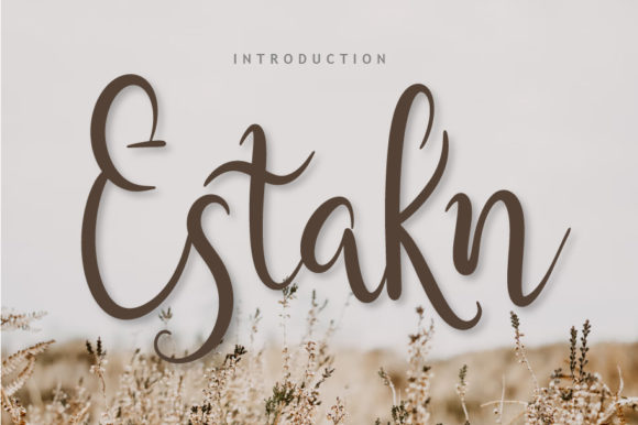 Estakn: A Timeless Script for Impactful Design