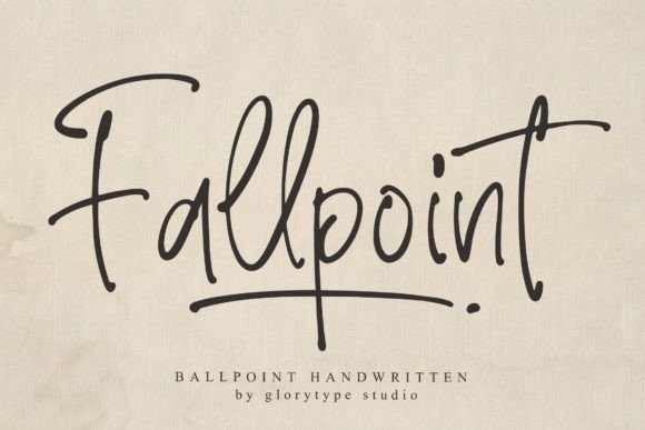 Fallpoint: A Handwritten Font for Web Design