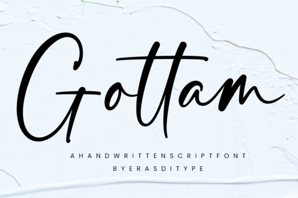 Gottam: A Beautiful Script Font for Business