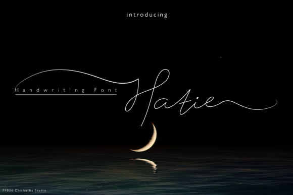 Hatie: A Luxurious Script Font