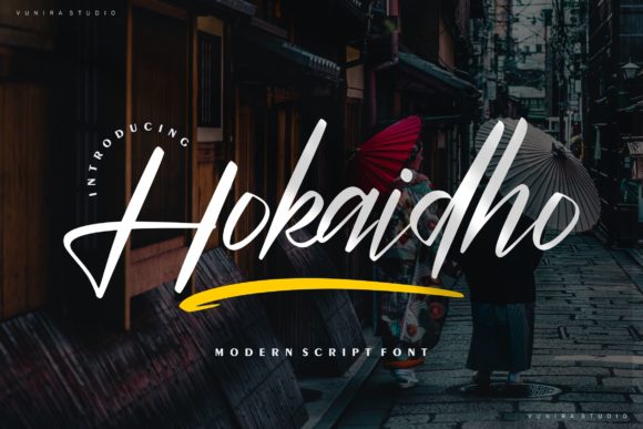 Hokaidho: A Stylish Script Font for Elegant Design