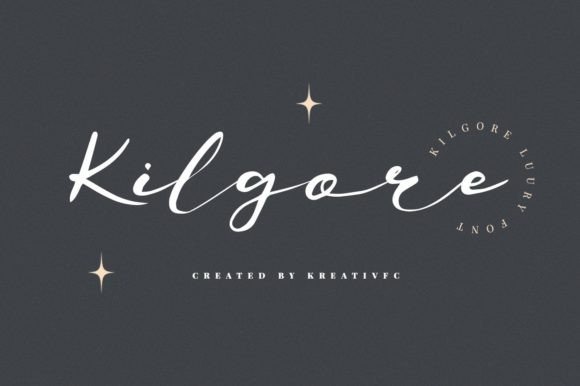 Kilgore: Elegant Script Font for Creative Projects
