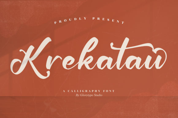 Krekatau: A Stylish Script Font