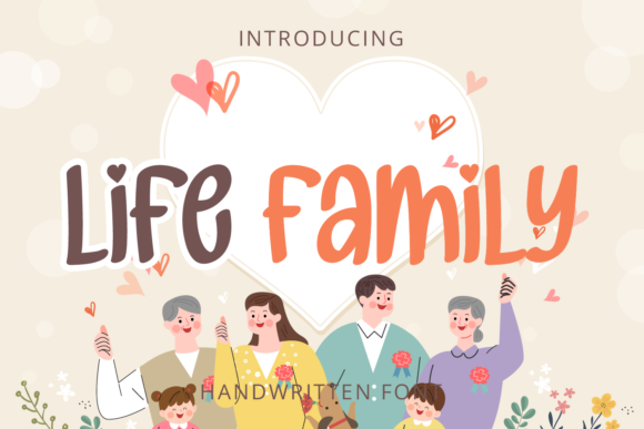 Life Family Font for Web Design