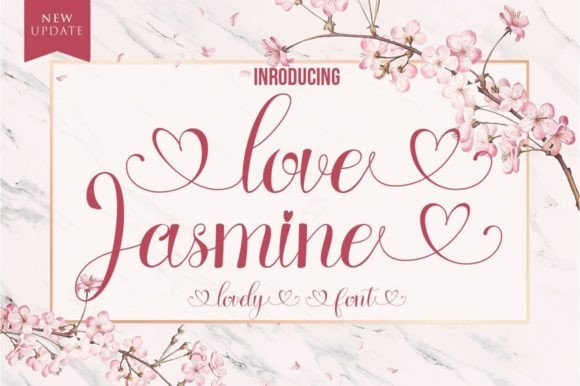 Love Jasmine: A Romantic Script Font