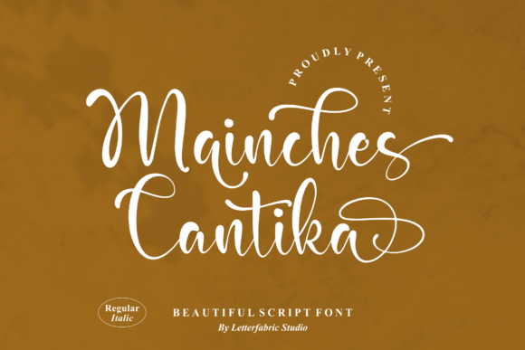 Mainches Cantika: A Stylish Script Font