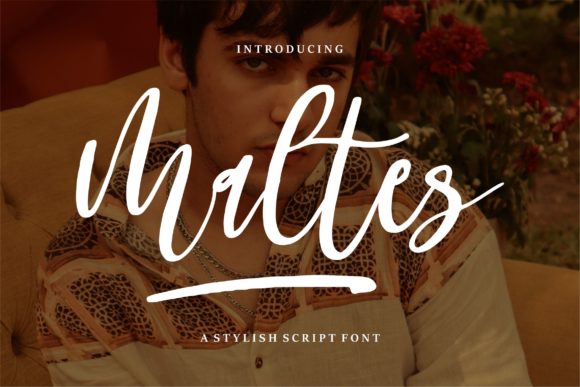 Maltes: A Script Font for Elegant Web Design