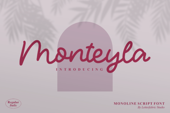 Monteyla: A Handwritten Font for Creative Makers