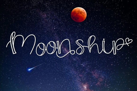Moonship Font: A Handwritten Typeface That Elevates Brand Identity