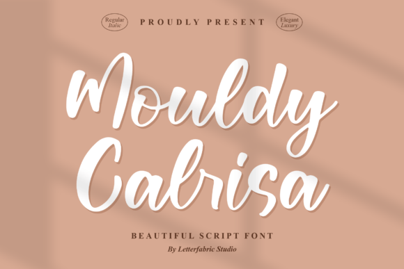 Mouldy Calrisa – A Script Font That Elevates Digital Design