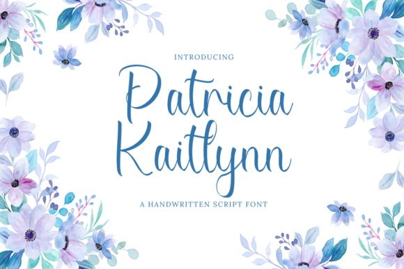 Patricia Kaitlynn Font for Editorial Design