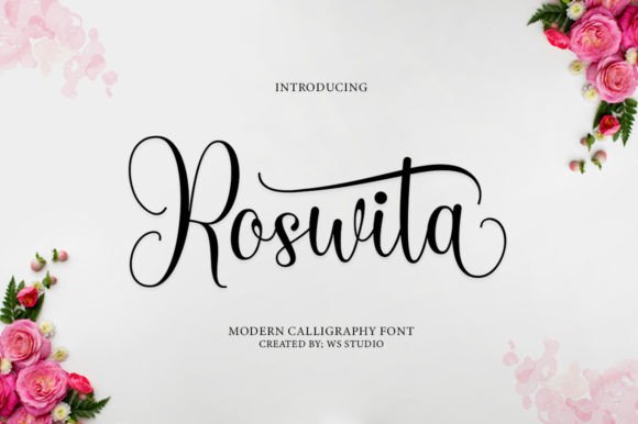 Roswita: A Sweet Script Font