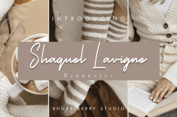 Shaquel Lavigne: A Script Font for Impact