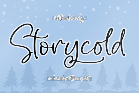 Storycold: A Script Font for Creative Makers